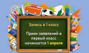 Прием заявлений в 1 класс.